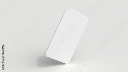 White Sim card full rotation endless loop