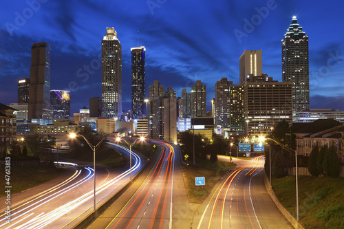 Obraz na płótnie Atlanta, Georgia. w salonie