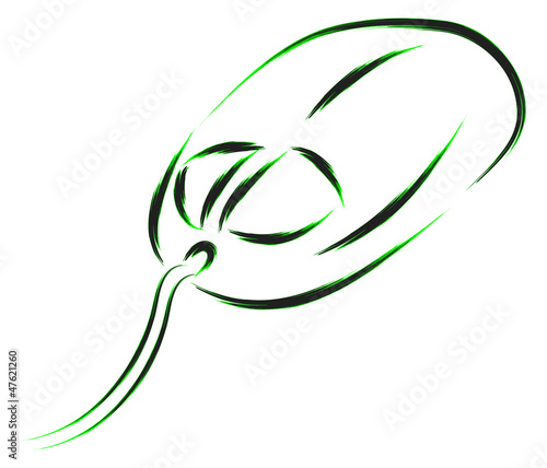 computer mouse vector