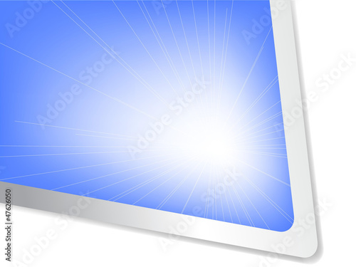 Abstract blue background