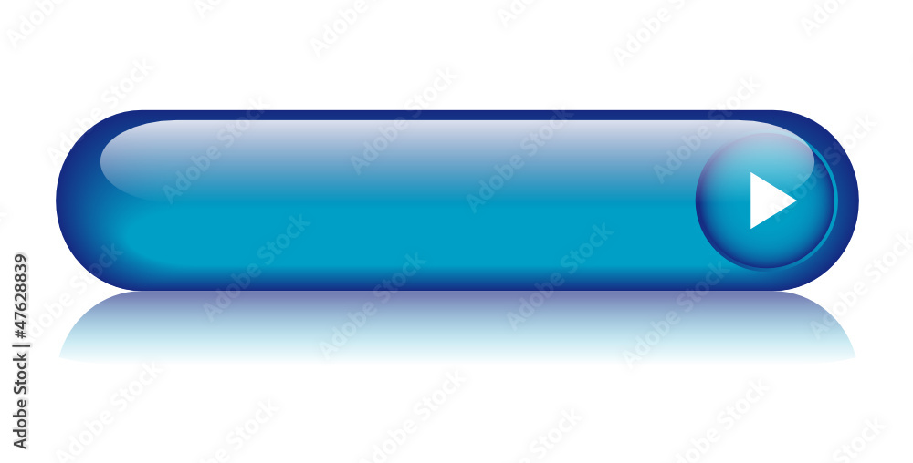 Blue web button (rectangular arrow blank gel click here) Blue web button (rectangular arrow blank gel click here)