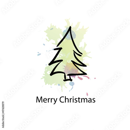 Christmas object with sample text
