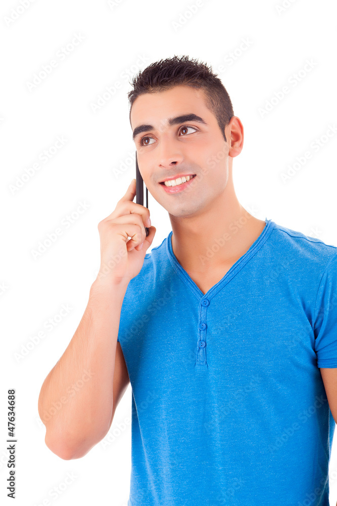Man at the phone Man at the phone