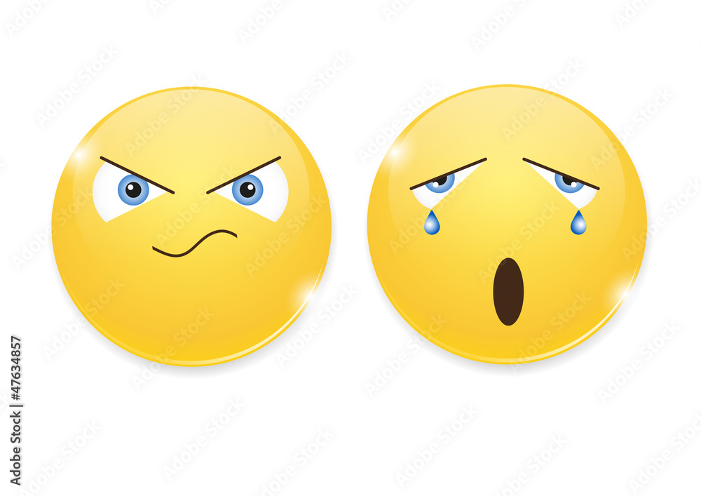 Fototapeta premium icon smiley