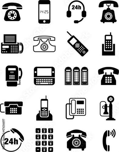 Phone icons