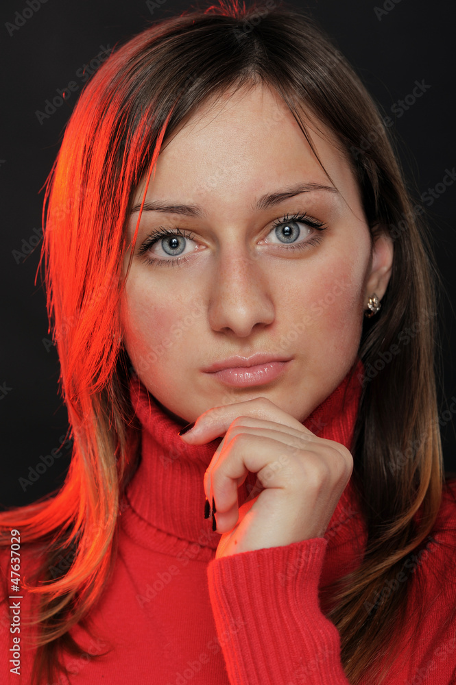 Portrait of woman Portrait of woman