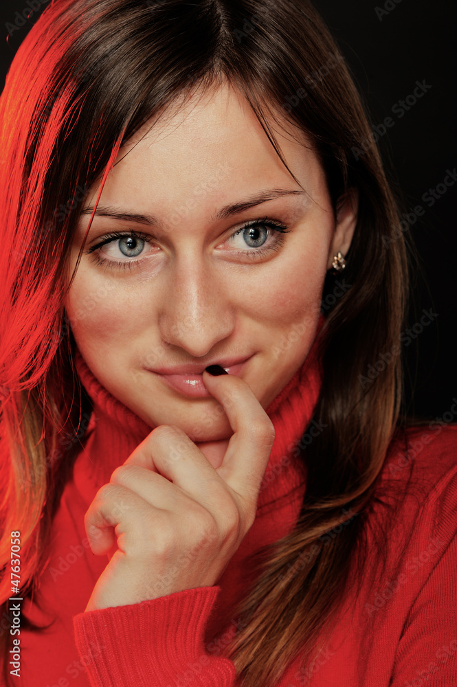 Portrait of woman Portrait of woman