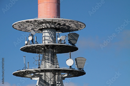 Sendemast auf dem Brocken photo