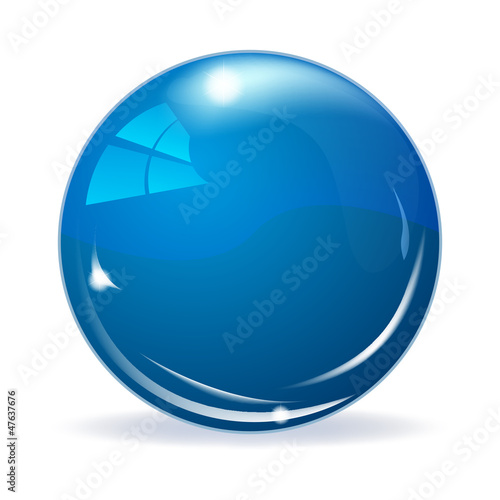 blue ball
