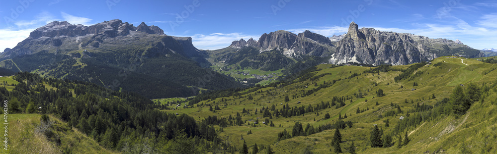 Fototapeta premium dolomites mountains landscape