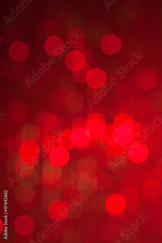 Abstract christmas lights on background