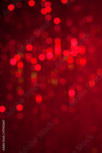 Abstract christmas lights on background