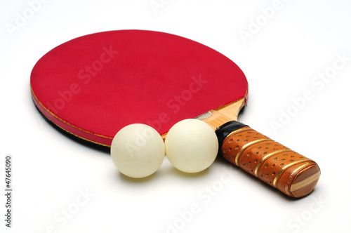 Ping Pong Racket with two tennis ball