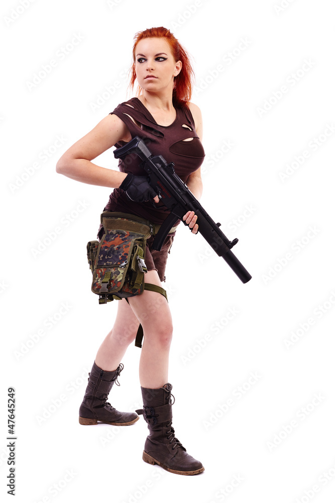 Military redhead beautiful young lady Military redhead beautiful young lady