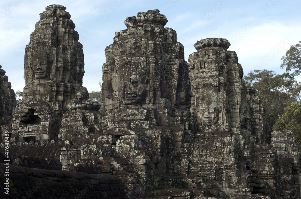 Templo de Bayón. Angkor. Camboya