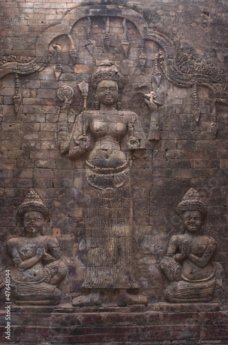 Templos de Angkor. Prasat Kravan. Camboya