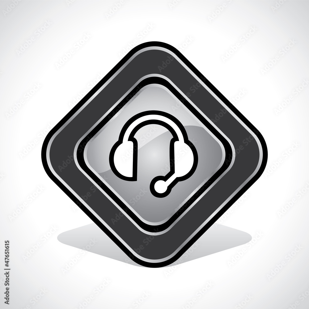 Headphone Icon Design Stock Vector Headphone Icon Design Stock Vector
