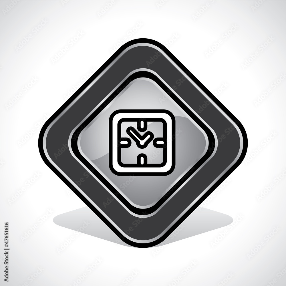 Alarm Clock/watch Icon Design Stock Vector Alarm Clock/watch Icon Design Stock Vector