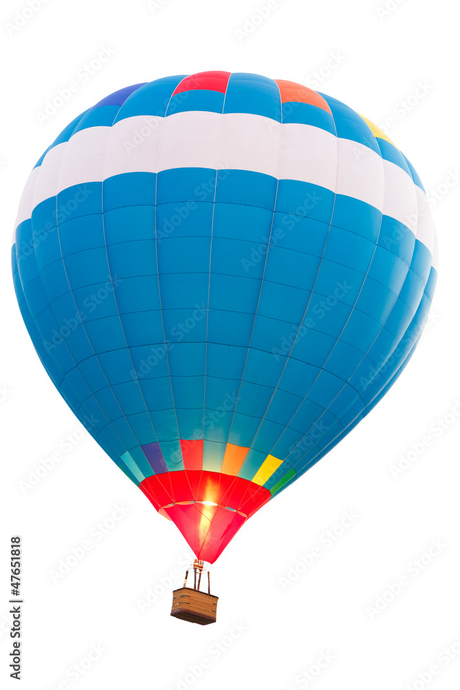 Naklejka premium Hot air balloon