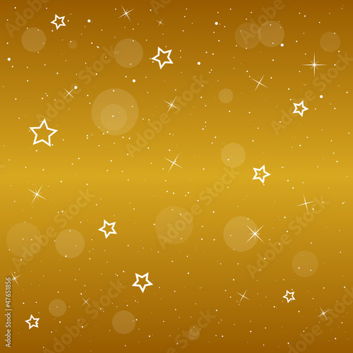 Goldener Sternenhimmel