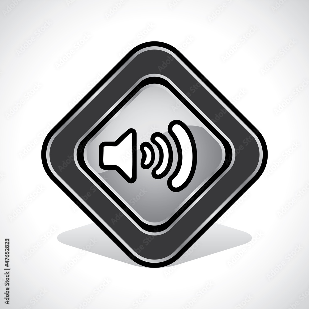 Volume Icon Design Stock Vector Volume Icon Design Stock Vector