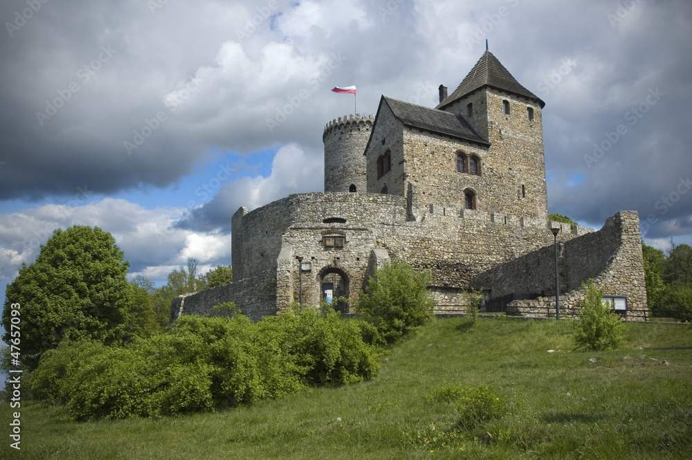 Castle in Bedzin, Poland