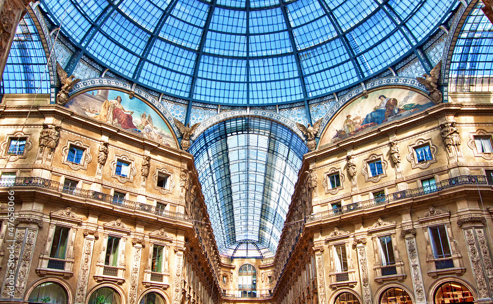 Fototapeta premium Hdr .... Galleria Milano