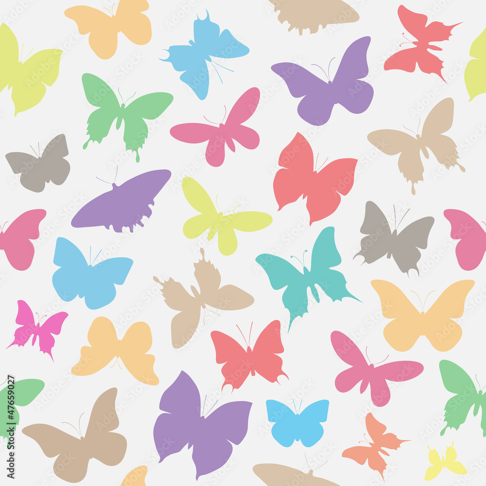 Seamless butterflies Seamless butterflies