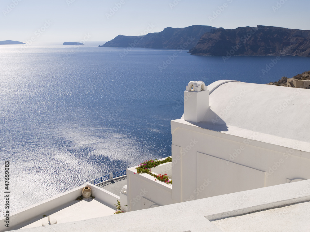 Fototapeta premium Seascape from Oia