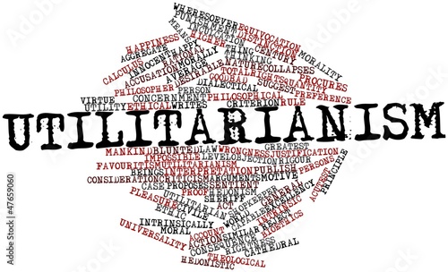 Word cloud for Utilitarianism photo