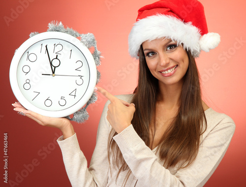 beautiful young woman with ...