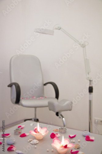 Chair in cosmetology clinic © eillen1981