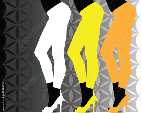 Sexy pants illustration