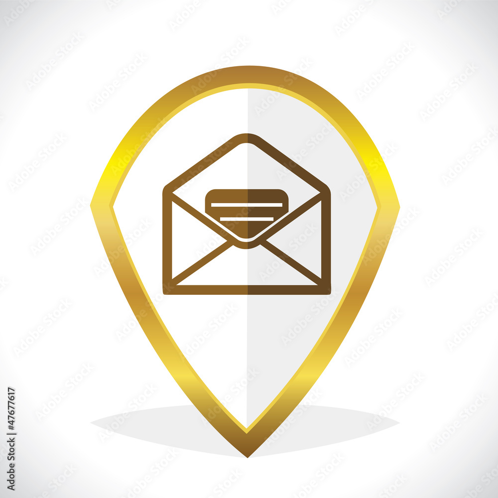 Message/Email Icon Design Stock Vector Message/Email Icon Design Stock Vector