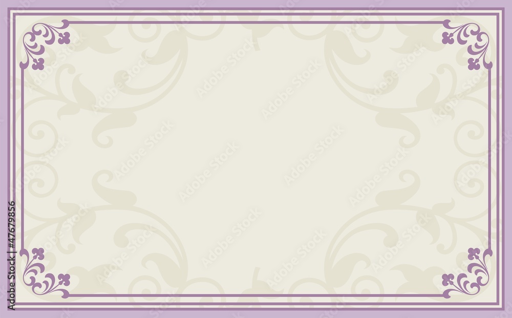 wedding template design, paisley floral pattern , India wedding template design, paisley floral pattern , India