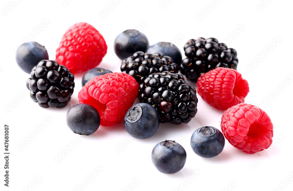 Fresh berry on a white background Fresh berry on a white background