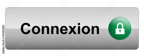 Bouton Web "CONNEXION" (accès internet se connecter cliquer ici)
