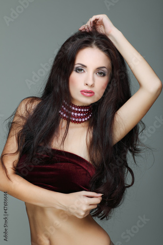 Wallpaper Mural A photo of sexual beautiful girl is in fashion style Torontodigital.ca