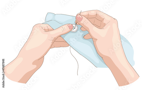 Sewing.