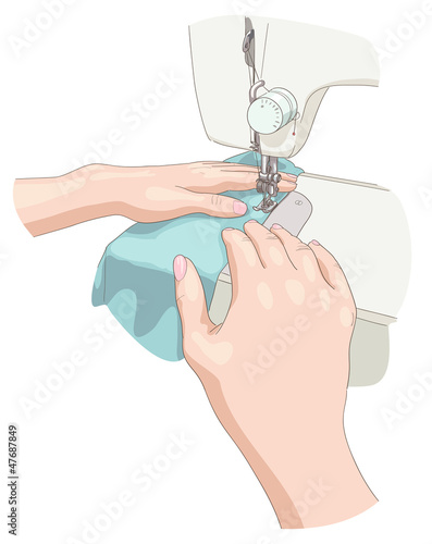 Sewing.