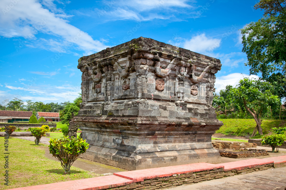 Candi Penataran temple in Blitar on Java,  Indonesia.