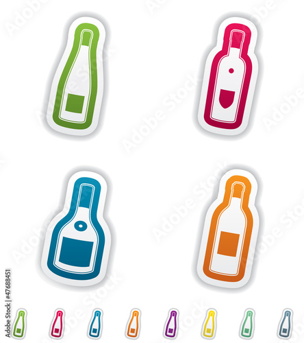 Alcohol bottles