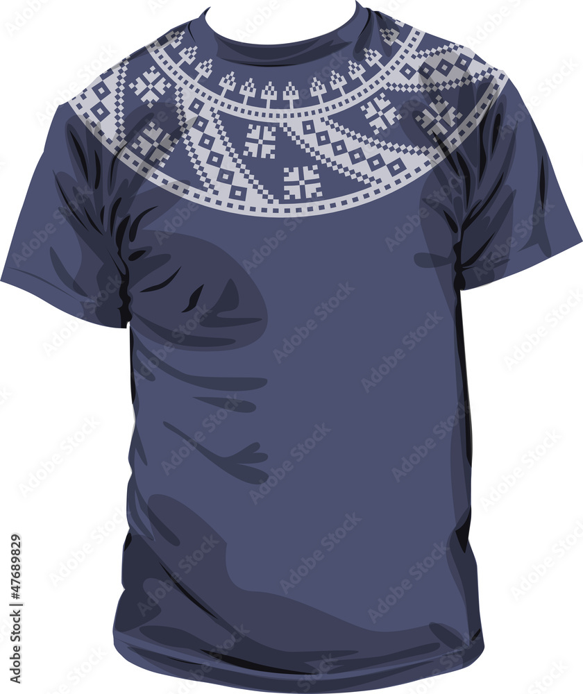 Ancient t-shirt. Vector Illustration Ancient t-shirt. Vector Illustration