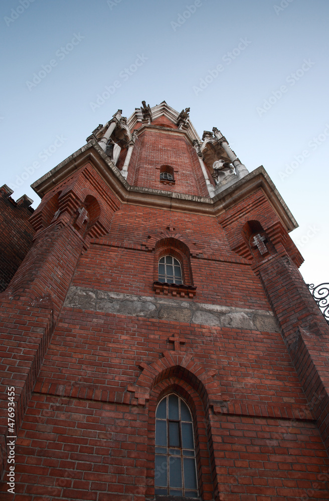 One of the towers of St Joseph's Church, Krakow