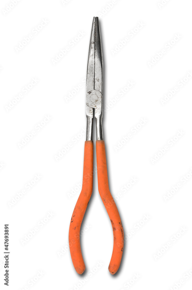 Used tool on isolated background with path
