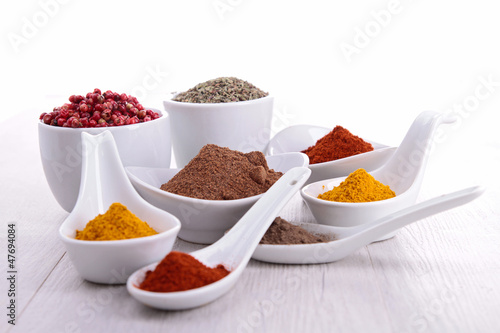 Fototapeta Naklejka Na Ścianę i Meble -  assortment of spices