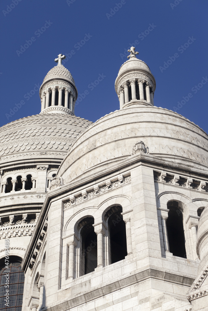 Sacre Coeur Basilica in Montmartre Paris