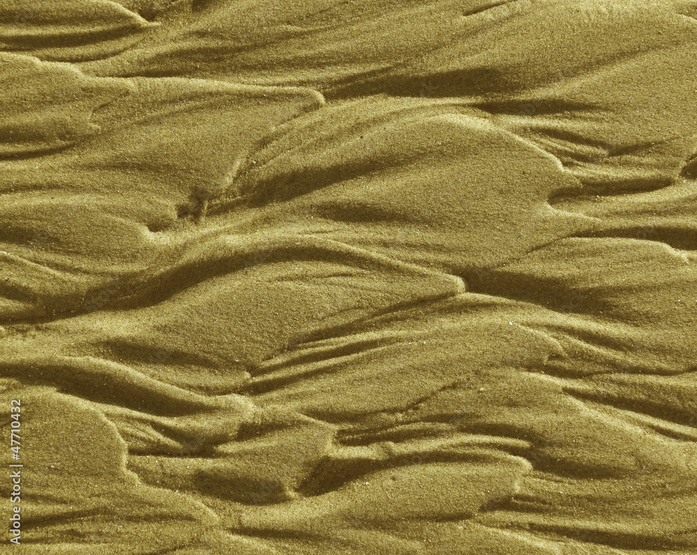 Fototapeta premium sand textured by sea waves