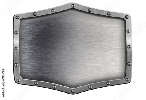 metal shield or plate isola...