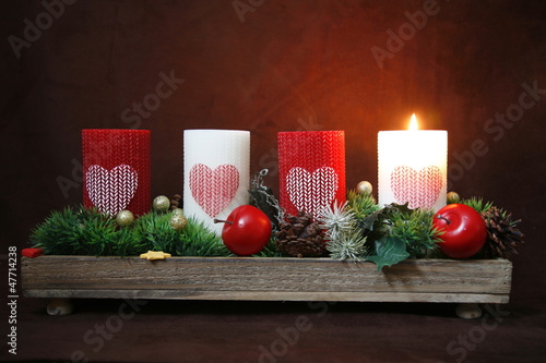 Adventsgesteck
